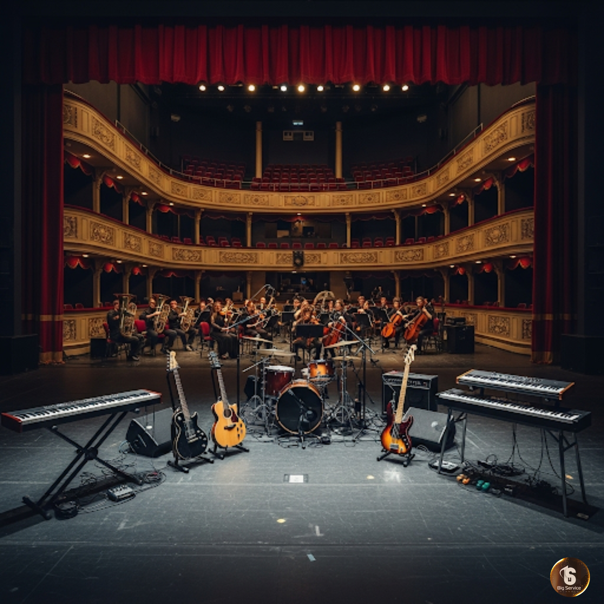 Escenario de asignación de músicos